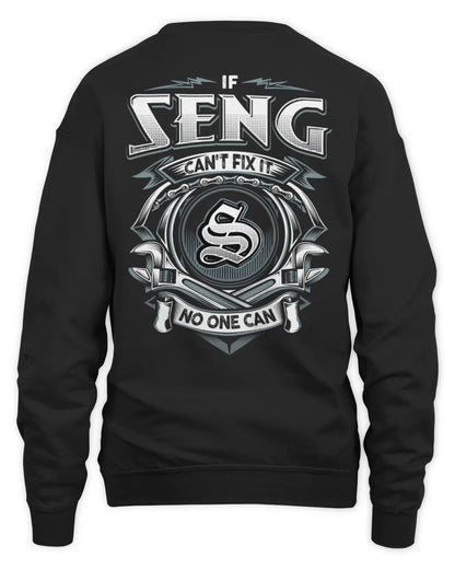SENG AP81-K4-626 - Personalized Ahmed Quote Apparel “If Ahmed Can't Fix It, No One Can” - Unisex Sweatshirt - Black