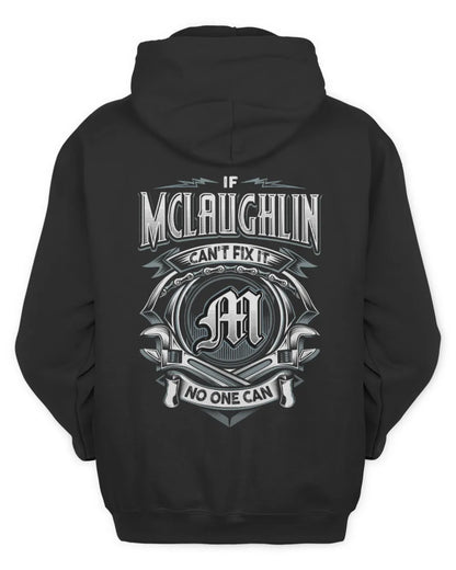 MCLAUGHLIN AP81-K4-626 - Personalized Ahmed Quote Apparel “If Ahmed Can't Fix It, No One Can” - Unisex Hoodie - Black