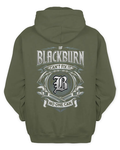 BLACKBURN AP81-K4-626 - Personalized Ahmed Quote Apparel “If Ahmed Can't Fix It, No One Can” - Unisex Hoodie - Military Green