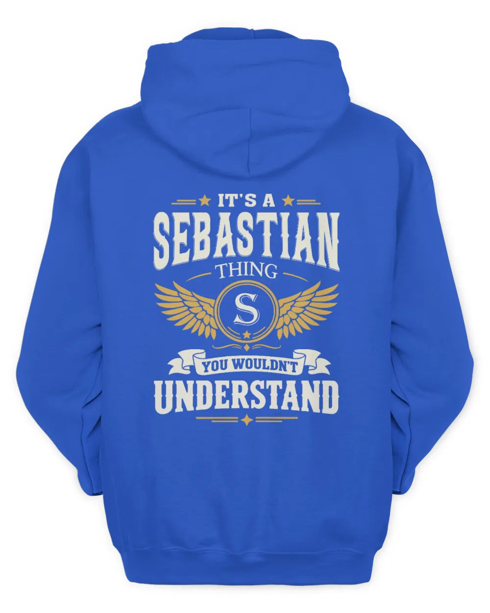 SEBASTIAN KT06-M008 It’s a [NAME] Thing – You Wouldn’t Understand | Personalized Vintage T-Shirt - Unisex Hoodie - Royal