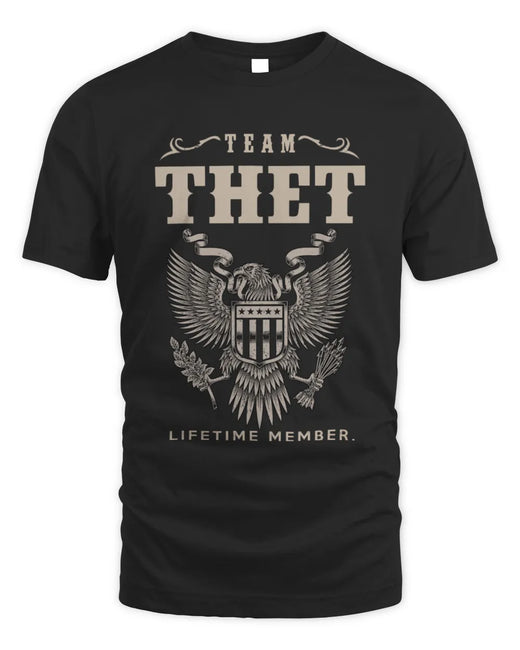 THET TP06-K82 – Personalized Classic Style Apparel “Team NAME Lifetime Member”
