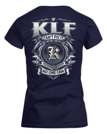 KLF AP81-K4-626 - Personalized Ahmed Quote Apparel “If Ahmed Can't Fix It, No One Can” - Women's Standard T-Shirt - Navy
