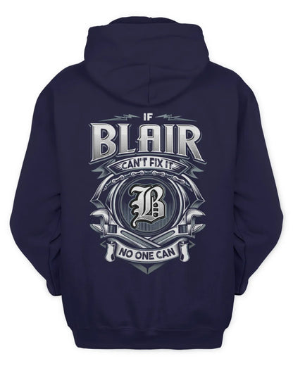 BLAIR AP81-K4-626 - Personalized Ahmed Quote Apparel “If Ahmed Can't Fix It, No One Can” - Unisex Hoodie - Navy