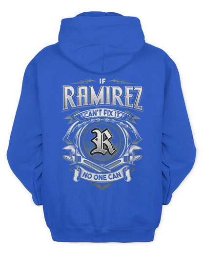 RAMIREZ AP81-K4-626 - Personalized Ahmed Quote Apparel “If Ahmed Can't Fix It, No One Can” - Unisex Hoodie - Royal