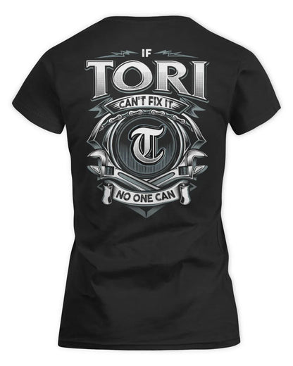 TORI AP81-K4-626 - Personalized Ahmed Quote Apparel “If Ahmed Can't Fix It, No One Can” - Women's Standard T-Shirt - Black