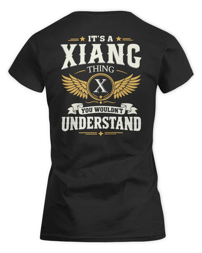 XIANG KT06-M008 It’s a [NAME] Thing – You Wouldn’t Understand | Personalized Vintage T-Shirt - Women's Standard T-Shirt - Black