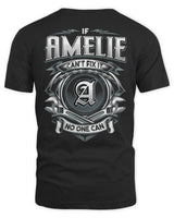 AMELIE AP81-K4-626 - Personalized Ahmed Quote Apparel “If Ahmed Can't Fix It, No One Can” - Unisex Standard T-Shirt - Black