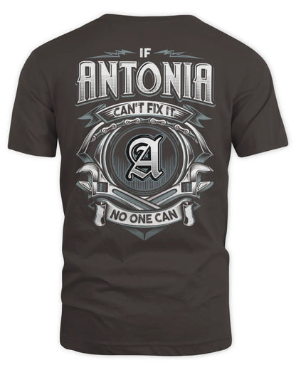 ANTONIA AP81-K4-626 - Personalized Ahmed Quote Apparel “If Ahmed Can't Fix It, No One Can” - Unisex Standard T-Shirt - Dark Chocolate