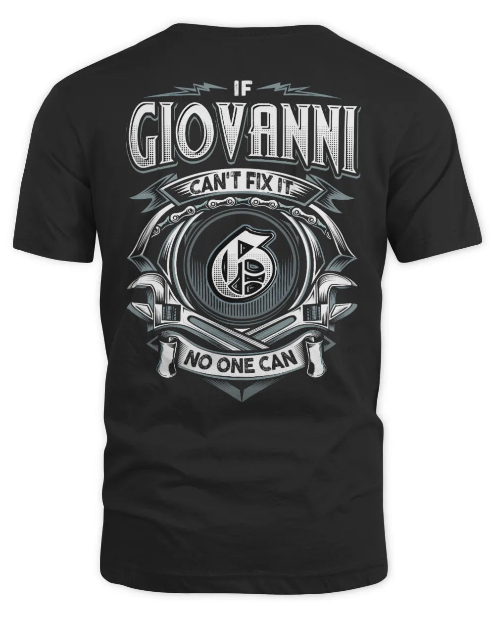 GIOVANNI AP81-K4-626 - Personalized Ahmed Quote Apparel “If Ahmed Can't Fix It, No One Can”