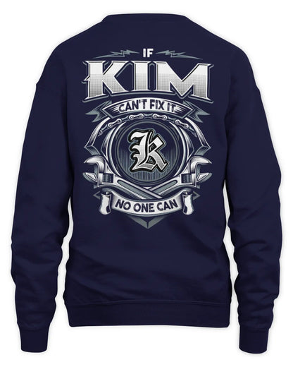 KIM AP81-K4-626 - Personalized Ahmed Quote Apparel “If Ahmed Can't Fix It, No One Can” - Unisex Sweatshirt - Navy