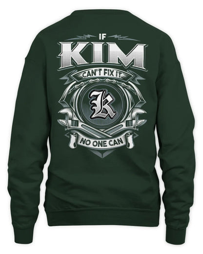 KIM AP81-K4-626 - Personalized Ahmed Quote Apparel “If Ahmed Can't Fix It, No One Can” - Unisex Sweatshirt - Forest Green