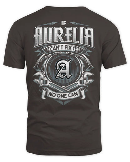 AURELIA AP81-K4-626 - Personalized Ahmed Quote Apparel “If Ahmed Can't Fix It, No One Can” - Unisex Standard T-Shirt - Dark Chocolate