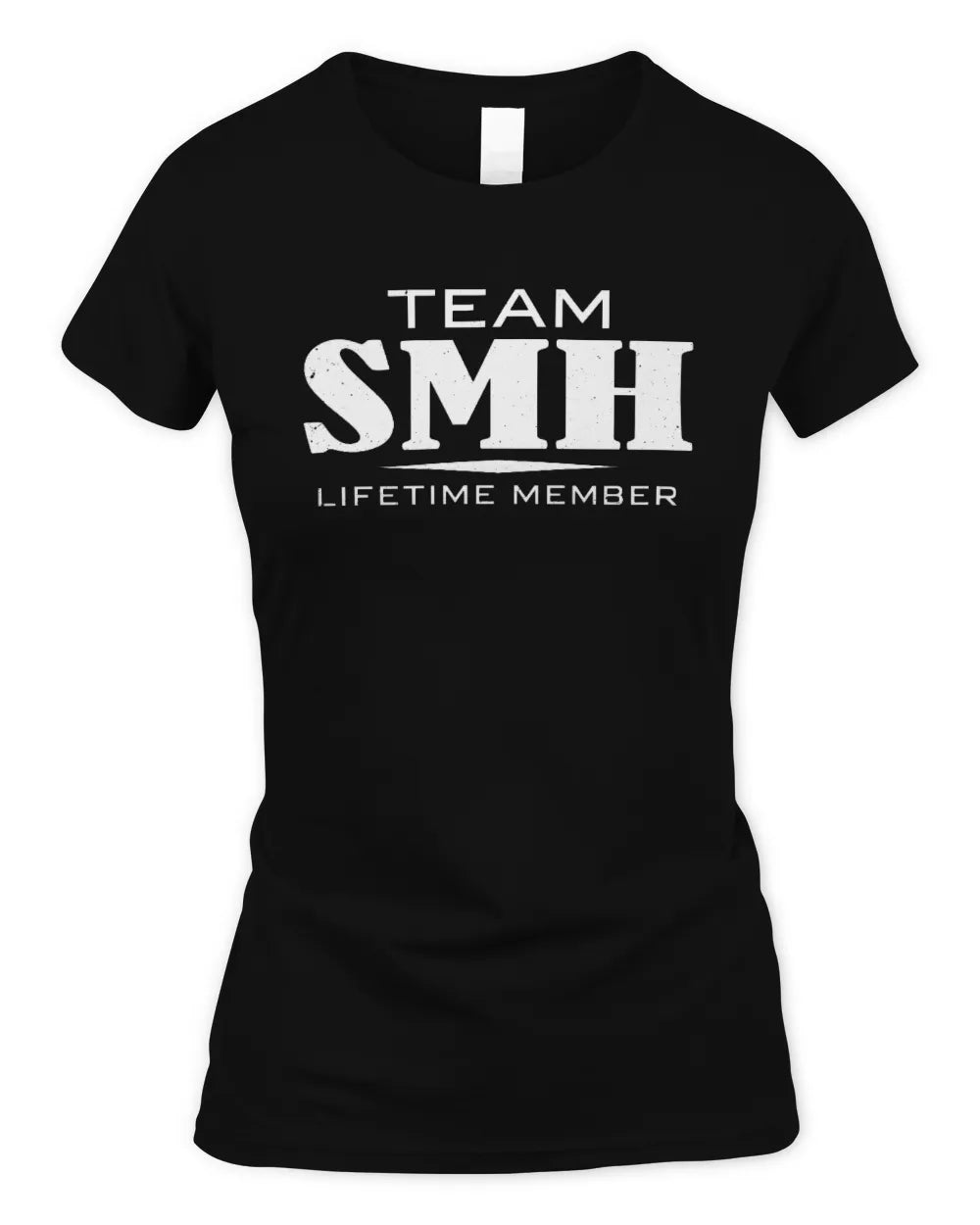 SMH BL62-K4-128 - Personalized “Team NAME Lifetime Member” - Women's Standard T-Shirt - Black