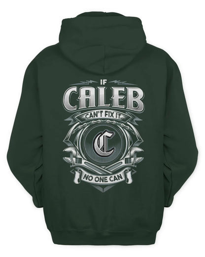 CALEB AP81-K4-626 - Personalized Ahmed Quote Apparel “If Ahmed Can't Fix It, No One Can” - Unisex Hoodie - Forest Green
