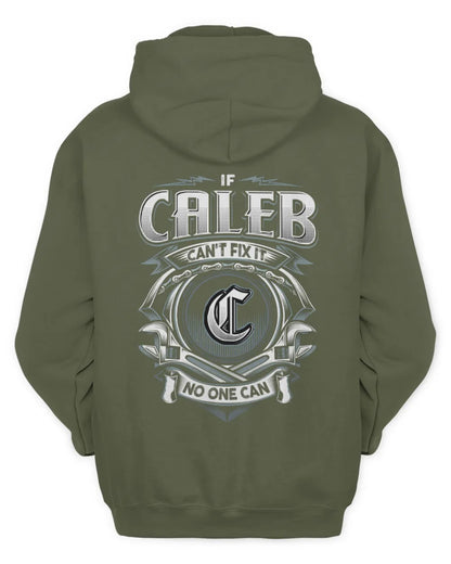 CALEB AP81-K4-626 - Personalized Ahmed Quote Apparel “If Ahmed Can't Fix It, No One Can” - Unisex Hoodie - Military Green
