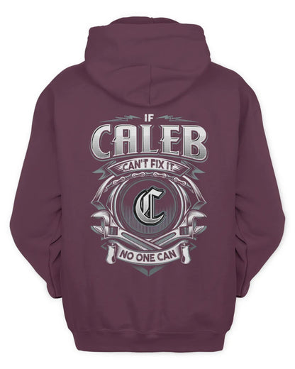 CALEB AP81-K4-626 - Personalized Ahmed Quote Apparel “If Ahmed Can't Fix It, No One Can” - Unisex Hoodie - Maroon