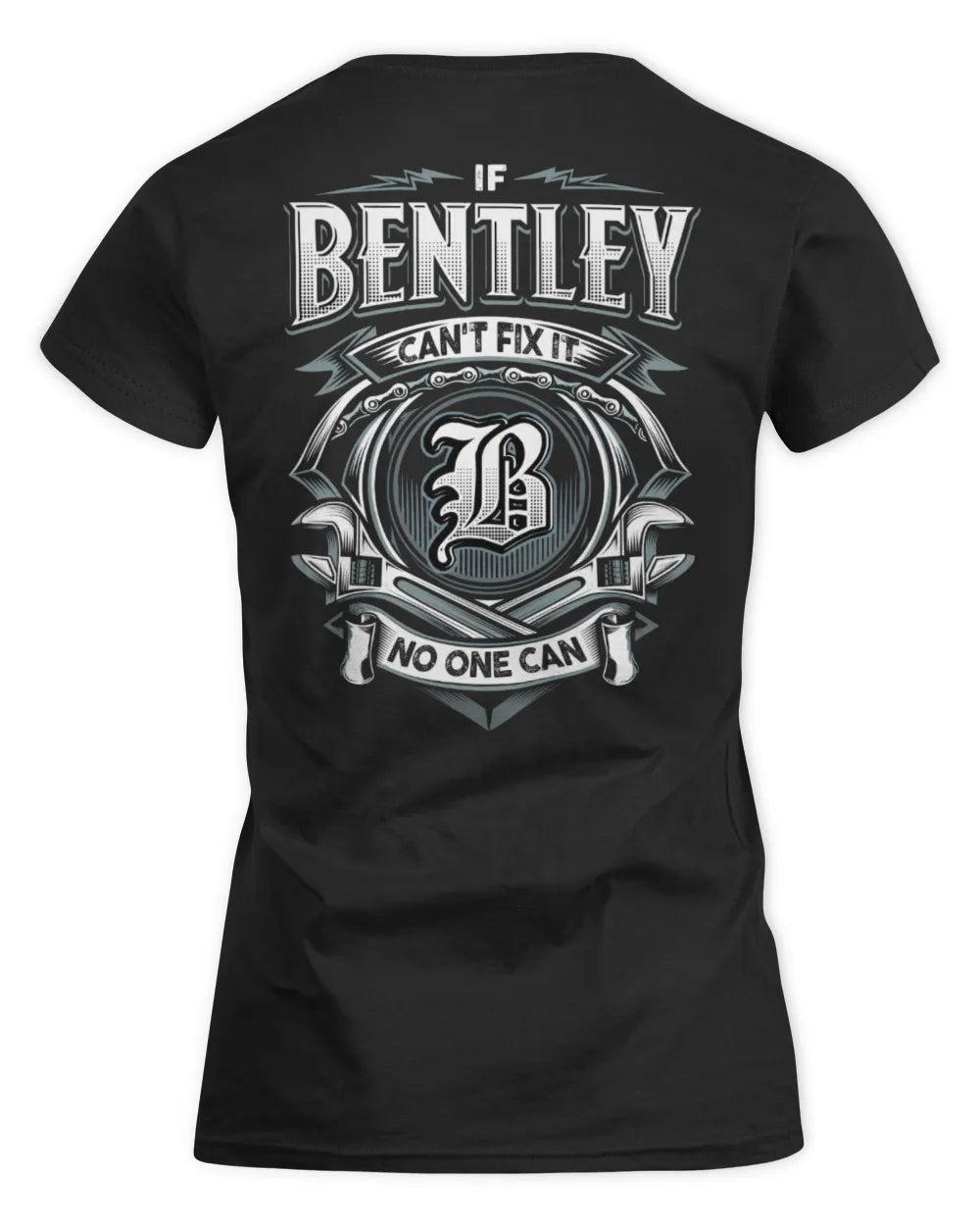 BENTLEY AP81-K4-626 - Personalized Ahmed Quote Apparel “If Ahmed Can't Fix It, No One Can” - Women's Standard T-Shirt - Black
