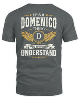 DOMENICO KT06-M008 It’s a [NAME] Thing – You Wouldn’t Understand | Personalized Vintage T-Shirt - Unisex Standard T-Shirt - Charcoal