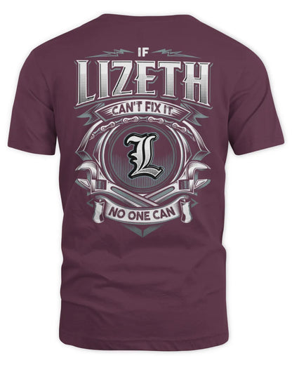 LIZETH AP81-K4-626 - Personalized Ahmed Quote Apparel “If Ahmed Can't Fix It, No One Can” - Unisex Standard T-Shirt - Maroon