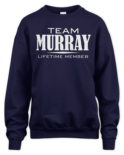 MURRAY BL62-K4-128 - Personalized “Team NAME Lifetime Member” - Unisex Sweatshirt - Navy