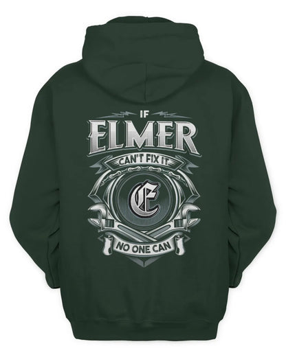 ELMER AP81-K4-626 - Personalized Ahmed Quote Apparel “If Ahmed Can't Fix It, No One Can” - Unisex Hoodie - Forest Green