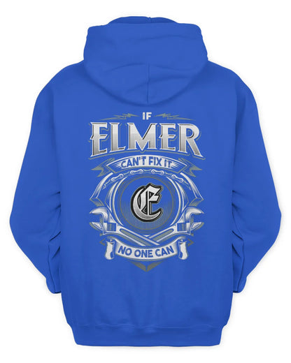 ELMER AP81-K4-626 - Personalized Ahmed Quote Apparel “If Ahmed Can't Fix It, No One Can” - Unisex Hoodie - Royal