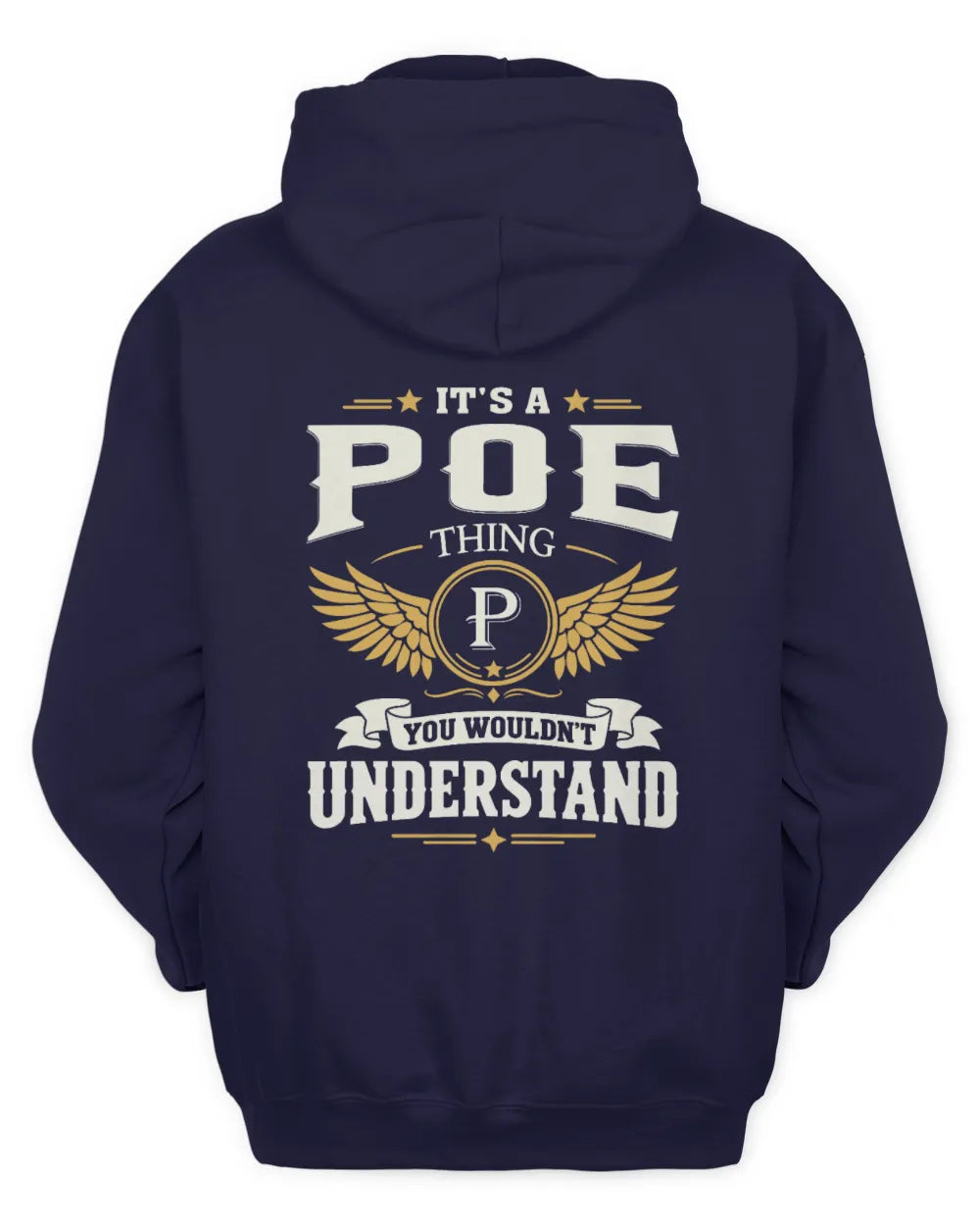 POE KT06-M008 It’s a [NAME] Thing – You Wouldn’t Understand | Personalized Vintage T-Shirt - Unisex Hoodie - Navy
