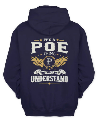POE KT06-M008 It’s a [NAME] Thing – You Wouldn’t Understand | Personalized Vintage T-Shirt - Unisex Hoodie - Navy