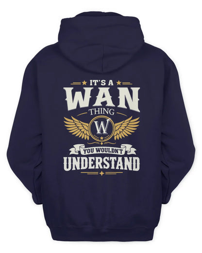WAN KT06-M008 It’s a [NAME] Thing – You Wouldn’t Understand | Personalized Vintage T-Shirt - Unisex Hoodie - Navy