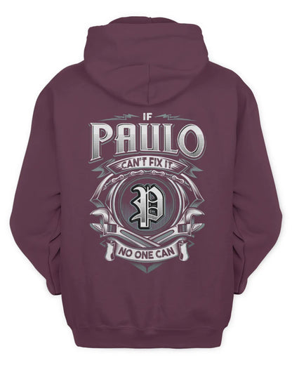 PAULO AP81-K4-626 - Personalized Ahmed Quote Apparel “If Ahmed Can't Fix It, No One Can” - Unisex Hoodie - Maroon