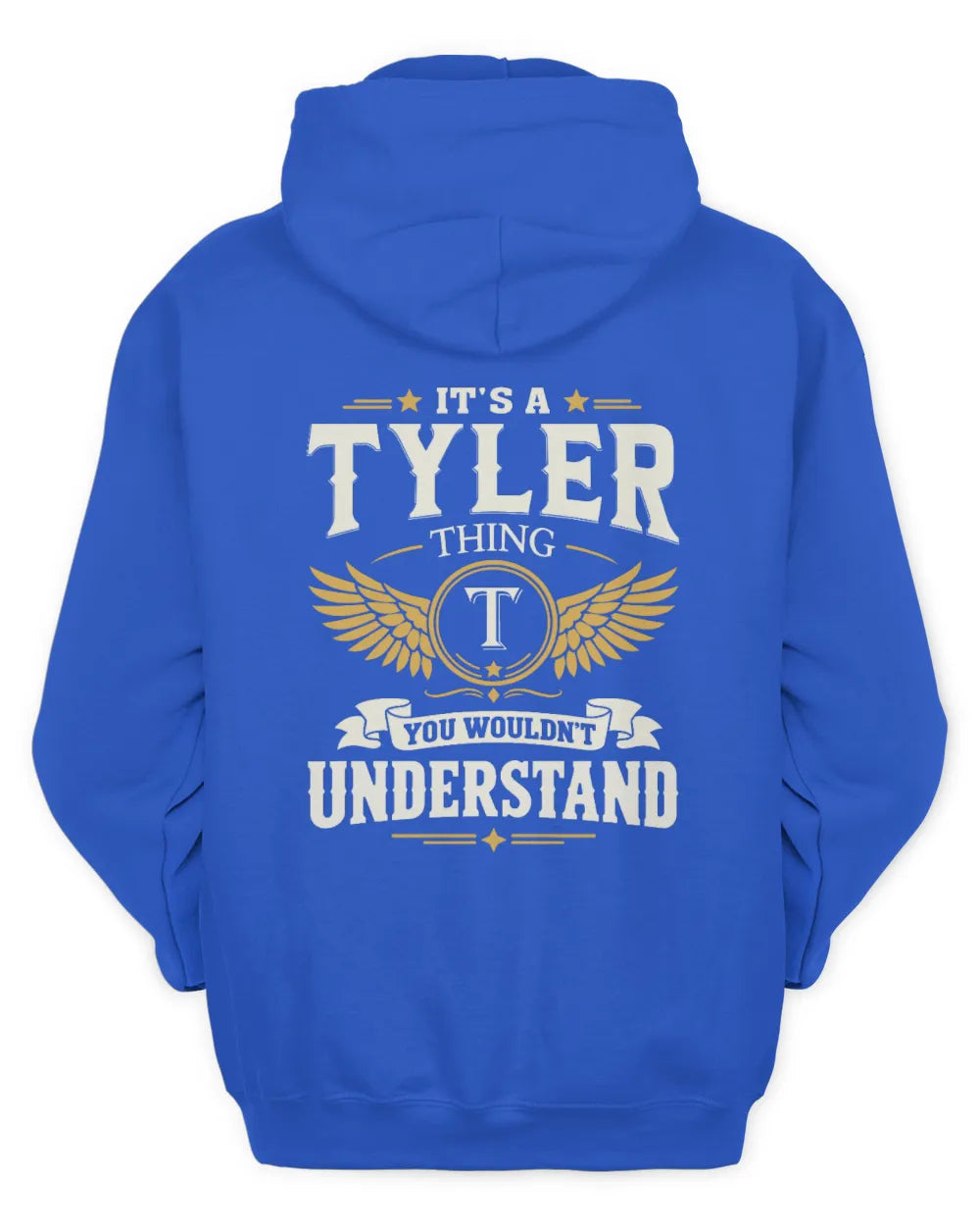 TYLER KT06-M008 It’s a [NAME] Thing – You Wouldn’t Understand | Personalized Vintage T-Shirt - Unisex Hoodie - Royal