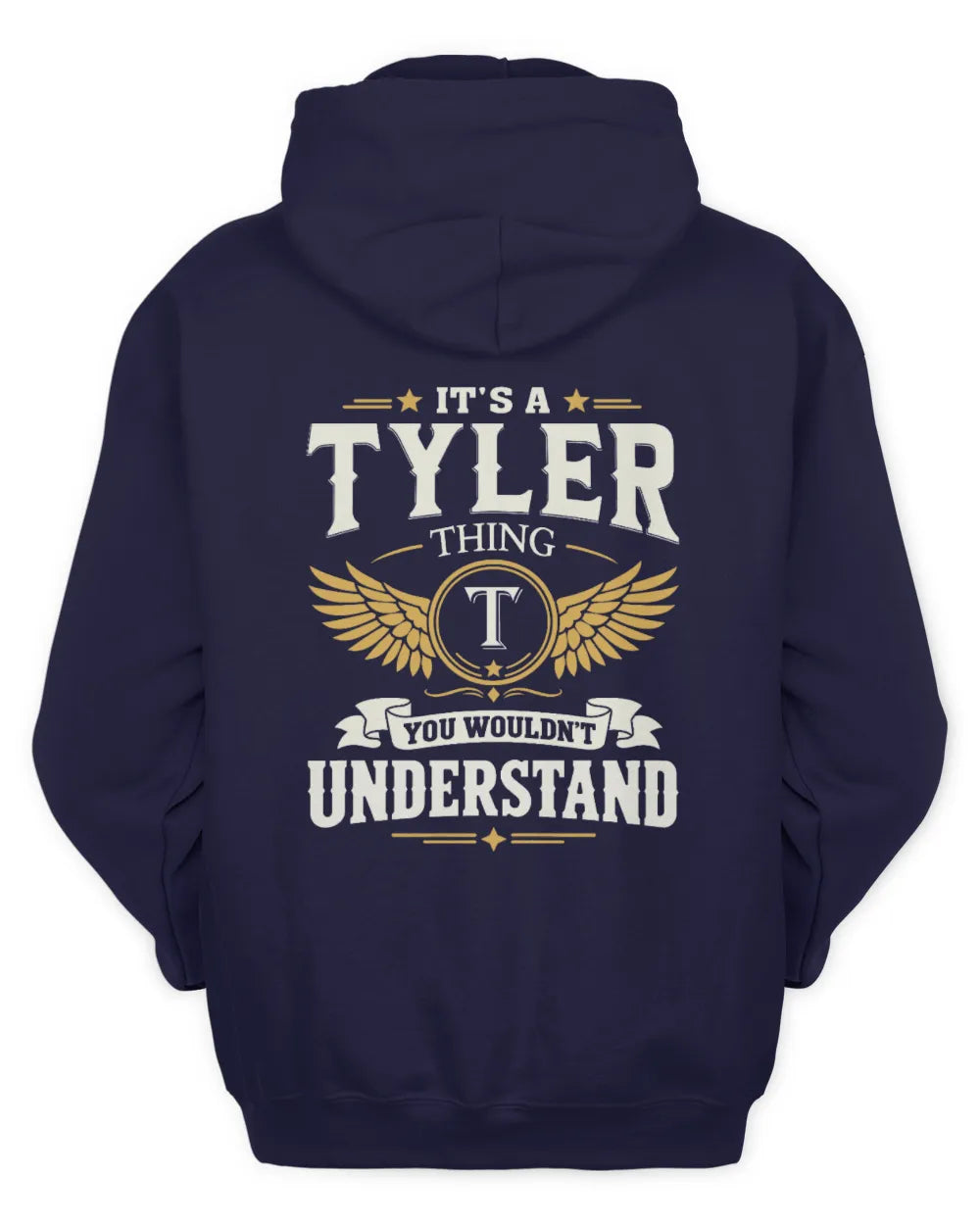 TYLER KT06-M008 It’s a [NAME] Thing – You Wouldn’t Understand | Personalized Vintage T-Shirt - Unisex Hoodie - Navy