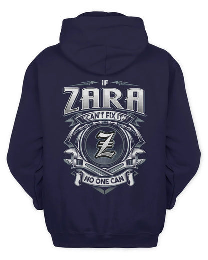 ZARA AP81-K4-626 - Personalized Ahmed Quote Apparel “If Ahmed Can't Fix It, No One Can” - Unisex Hoodie - Navy