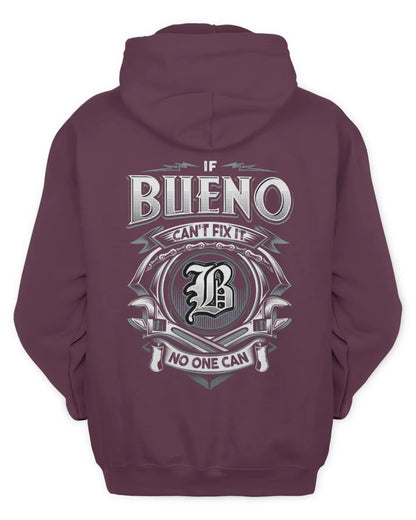 BUENO AP81-K4-626 - Personalized Ahmed Quote Apparel “If Ahmed Can't Fix It, No One Can” - Unisex Hoodie - Maroon