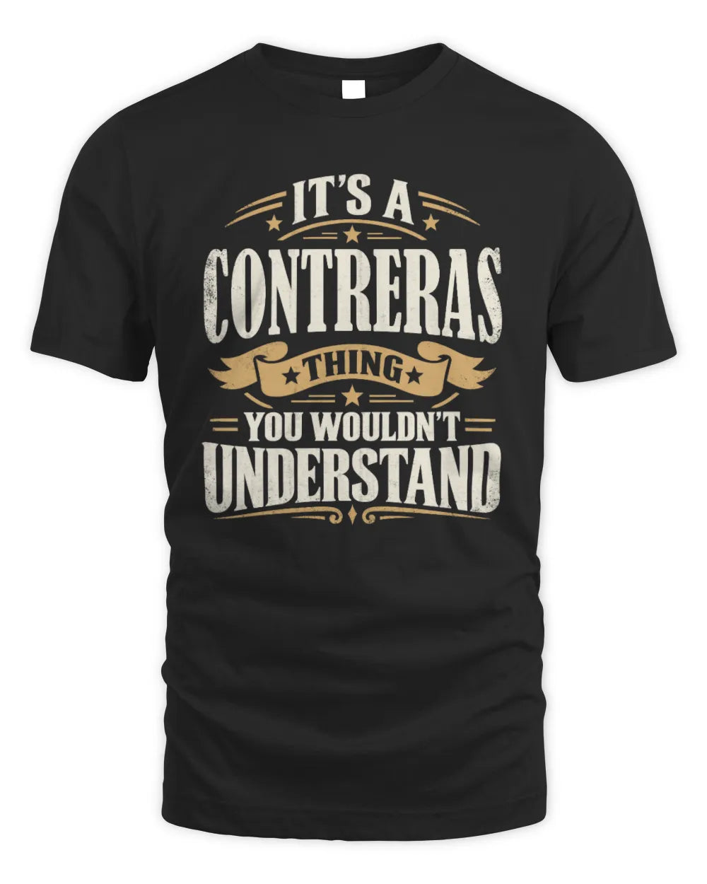CONTRERAS P08 TH51 - Personalized “It’s a/an [NAME] Thing – You Wouldn’t Understand” Shirt - Unisex Standard T-Shirt - Black