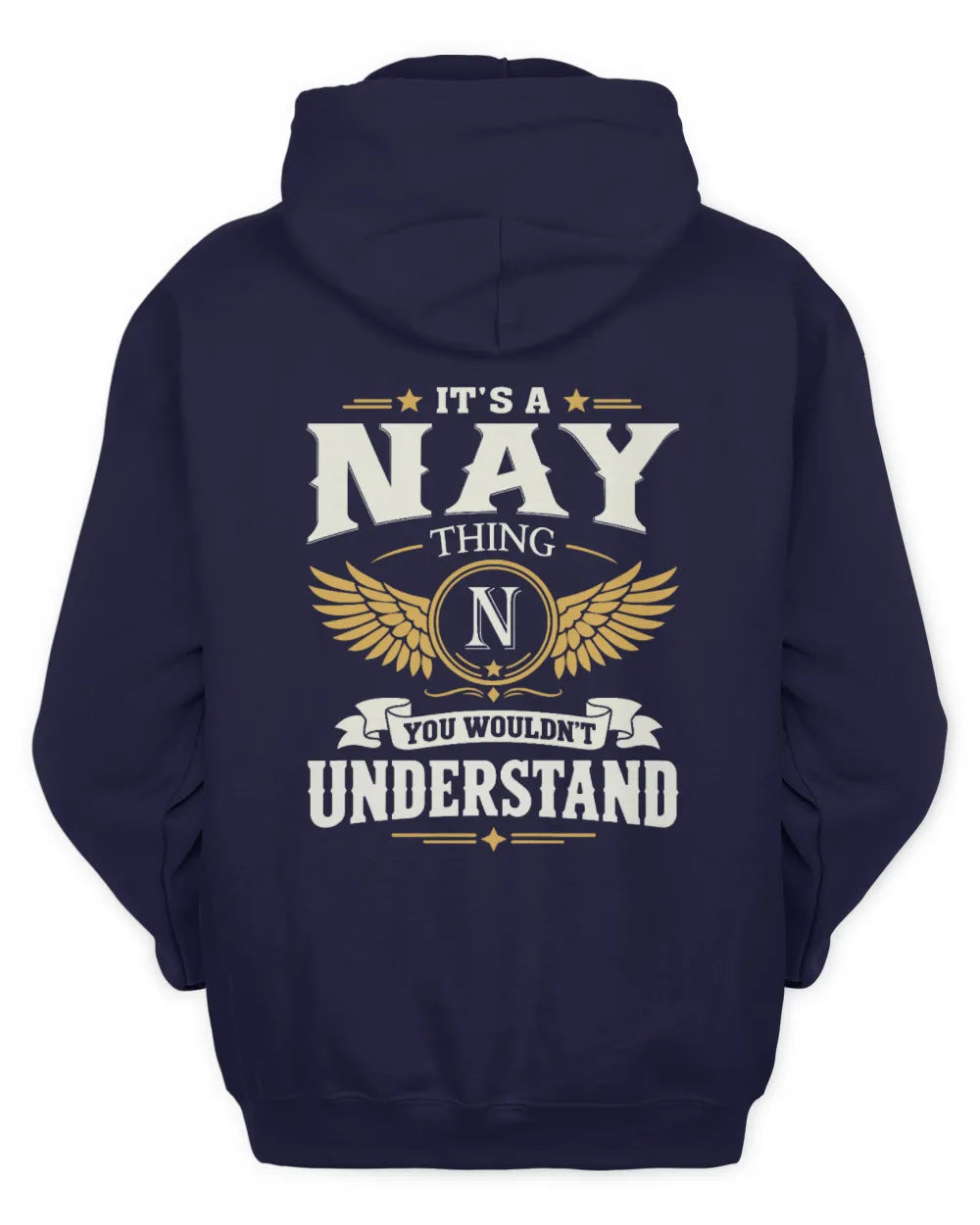 NAY KT06-M008 It’s a [NAME] Thing – You Wouldn’t Understand | Personalized Vintage T-Shirt - Unisex Hoodie - Navy