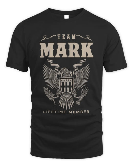 MARK TP06-K82 – Personalized Classic Style Apparel “Team NAME Lifetime Member”