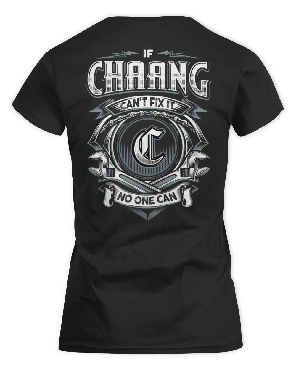 CHAANG AP81-K4-626 - Personalized Ahmed Quote Apparel “If Ahmed Can't Fix It, No One Can” - Women's Standard T-Shirt - Black