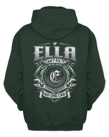 ELLA AP81-K4-626 - Personalized Ahmed Quote Apparel “If Ahmed Can't Fix It, No One Can” - Unisex Hoodie - Forest Green
