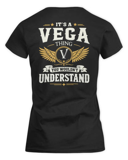 VEGA KT06-M008 It’s a [NAME] Thing – You Wouldn’t Understand | Personalized Vintage T-Shirt - Women's Standard T-Shirt - Black