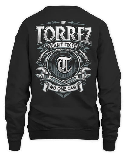 TORREZ AP81-K4-626 - Personalized Ahmed Quote Apparel “If Ahmed Can't Fix It, No One Can” - Unisex Sweatshirt - Black