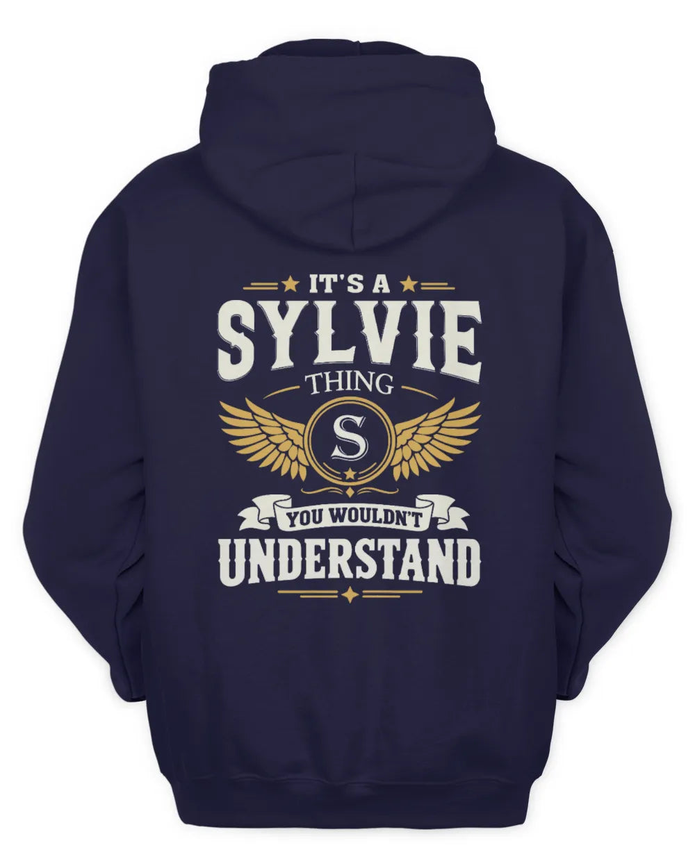 SYLVIE KT06-M008 It’s a [NAME] Thing – You Wouldn’t Understand | Personalized Vintage T-Shirt - Unisex Hoodie - Navy