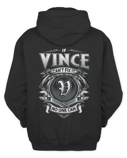 VINCE AP81-K4-626 - Personalized Ahmed Quote Apparel “If Ahmed Can't Fix It, No One Can” - Unisex Hoodie - Black