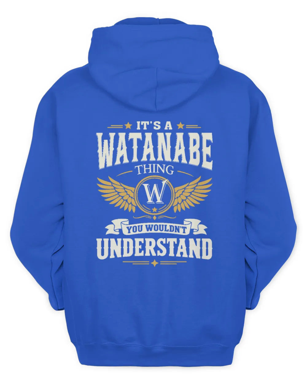 WATANABE KT06-M008 It’s a [NAME] Thing – You Wouldn’t Understand | Personalized Vintage T-Shirt - Unisex Hoodie - Royal