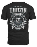 THAZIN AP81-K4-626 - Personalized Ahmed Quote Apparel “If Ahmed Can't Fix It, No One Can” - Unisex Standard T-Shirt - Black