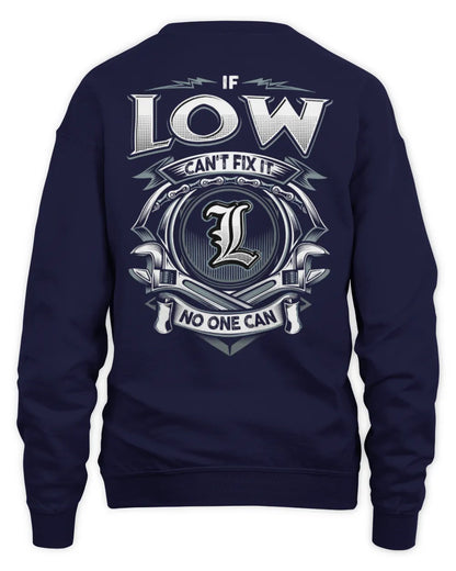 LOW AP81-K4-626 - Personalized Ahmed Quote Apparel “If Ahmed Can't Fix It, No One Can” - Unisex Sweatshirt - Navy