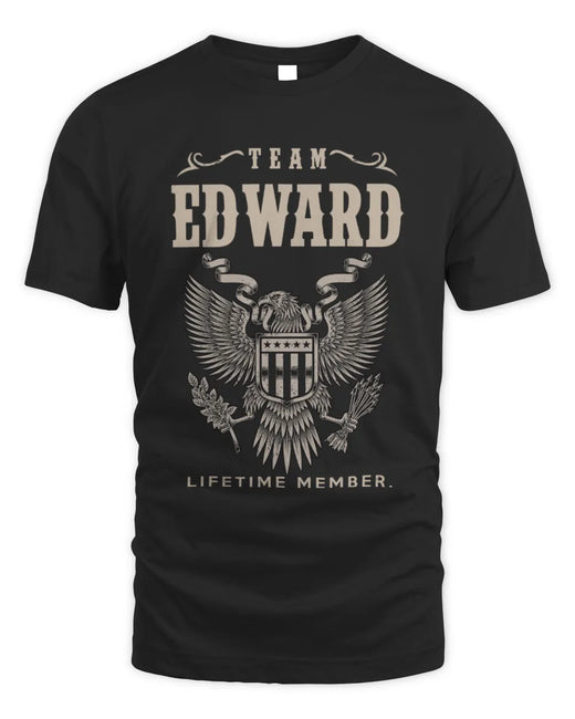 EDWARD TP06-K82 – Personalized Classic Style Apparel “Team NAME Lifetime Member”