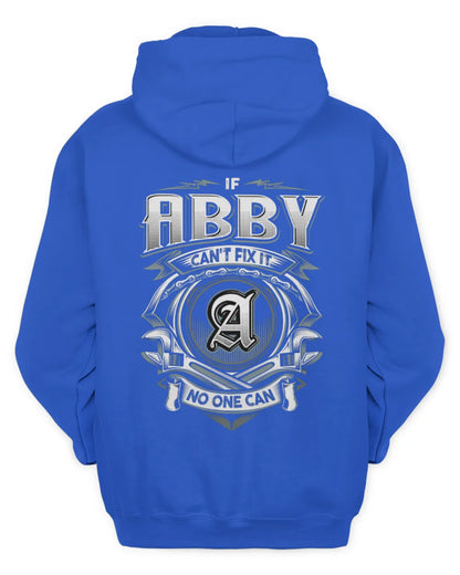 ABBY AP81-K4-626 - Personalized Ahmed Quote Apparel “If Ahmed Can't Fix It, No One Can” - Unisex Hoodie - Royal