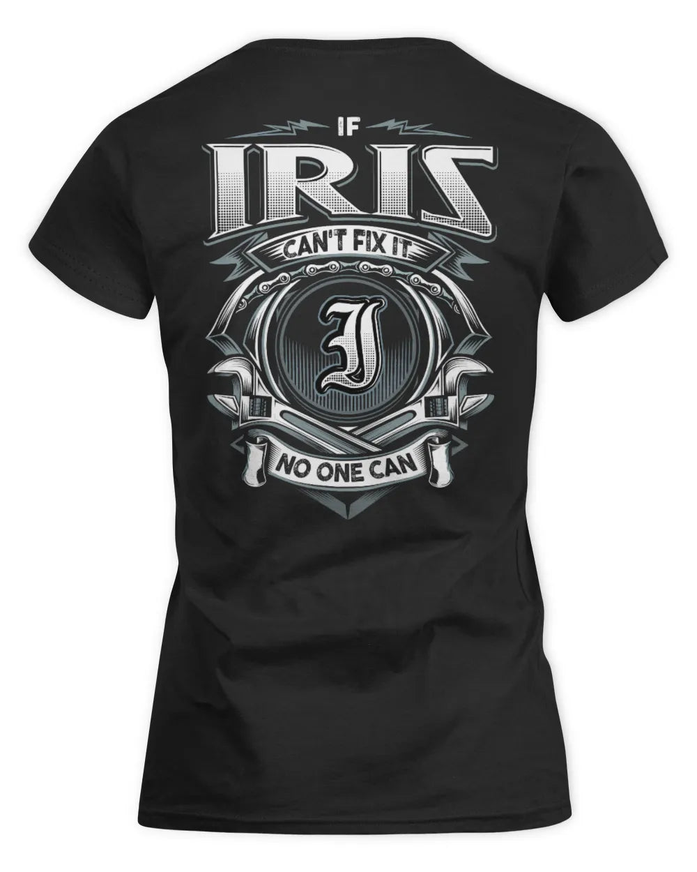 IRIS AP81-K4-626 - Personalized Ahmed Quote Apparel “If Ahmed Can't Fix It, No One Can” - Women's Standard T-Shirt - Black