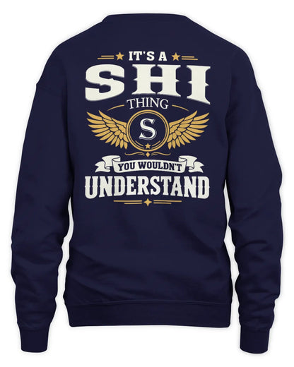 SHI KT06-M008 It’s a [NAME] Thing – You Wouldn’t Understand | Personalized Vintage T-Shirt - Unisex Sweatshirt - Navy